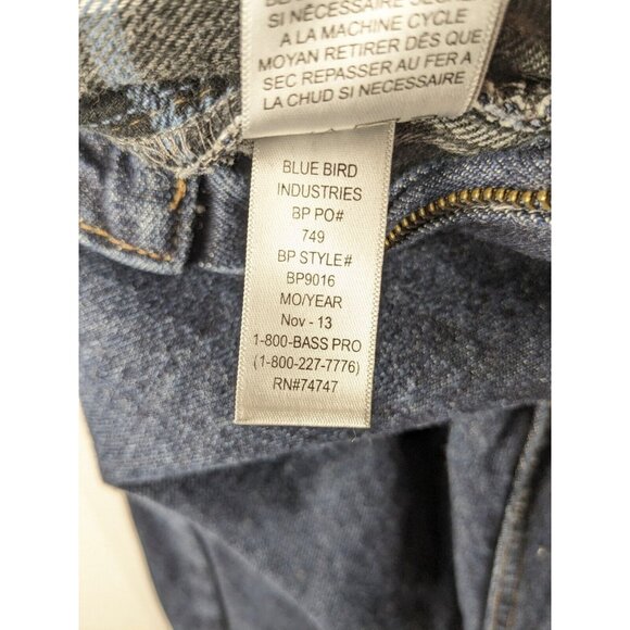 RED HEAD Jeans Men's 40x30 Blue Fleece Lined 100% Cotton BP9016 Medium Wash - Picture 10 of 10